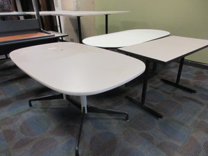 lot 335 image: HERMAN MILLER AND KNOLL CONFERENCE TABLES