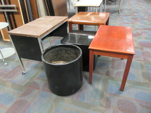 lot 336 image: MISCELLANEOUS OFFICE FURNITURE AND ACCESSORIES