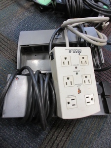 lot 368 image: BELKIN AND OTHER BRAND SURGE PROTECTORS