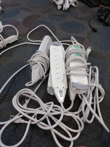 lot 369 image: BELKIN 7 OUTLET SURGE PROTECTORS