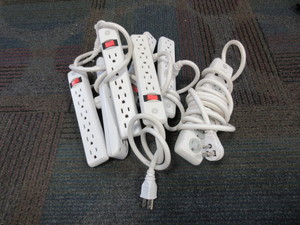 lot 375 image: GE POWER STRIPS AND SURGE PROTECTORS