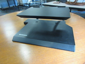 lot 272 image: LENOVO THINK PAD RISER STANDS - NEW