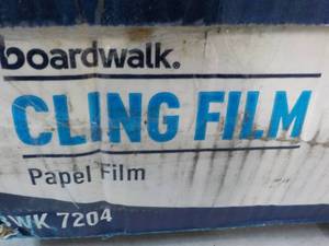 lot 40 image: Boardwalk 18 inch x 2000 ft Cling F...