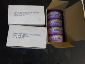 lot 86 image: 12 Lavender Gel Air Fresheners...