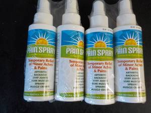 lot 91 image: 4 Pain Spray Bottles...
