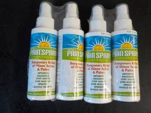 lot 92 image: 4 Pain Spray Bottles...