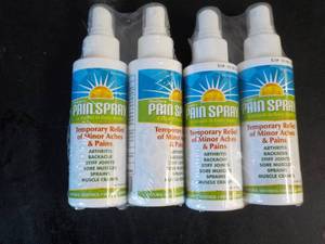 lot 93 image: 4 Pain Spray Bottles...