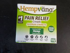 lot 96 image: Hempvana 4 oz Pain Relief Cream...