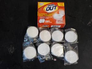 lot 121 image: Iron Out Toilet Bowl Cleaner with 8...