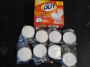 lot 122 image: Iron Out Toilet Bowl Cleaner with 8...
