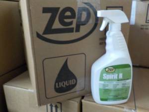 lot 126 image: 12 qts ZEP Spirit II Detergent Disi...