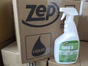lot 129 image: 12 qts ZEP Spirit II Detergent Disi...