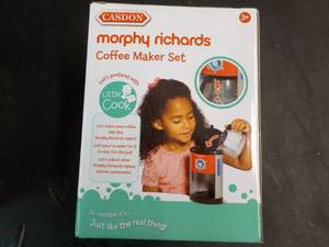 lot 160 image: Casdon Morphy Ricards Toy Coffee Ma...