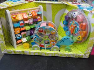 lot 201 image: Jadore Nature Wood Toys...