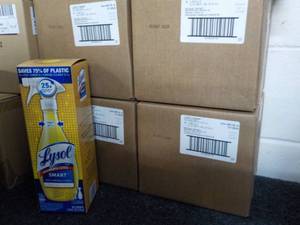 lot 223 image: 4 - 32 Count Boxes Lysol Smart Clea...