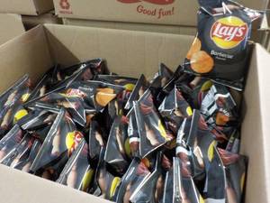 lot 327 image: Case of Lays Barbecue Chips best d...