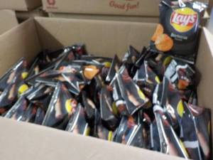 lot 328 image: Case of Lays Barbecue Chips best d...