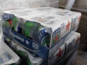 lot 344 image: 4 - 6 packs Heineken Non Alcoholic...
