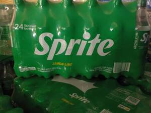 lot 346 image: 24 pack Sprite Lemon Lime ...
