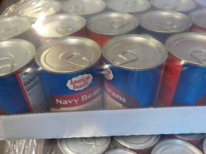 lot 389 image: 24 Pack American Beauty Navy Beans...