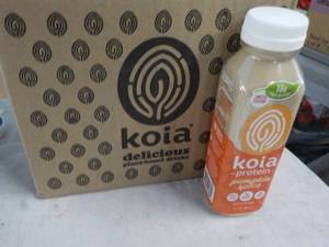 lot 419 image: 12 12 oz. Koia Protein Pumpkin Spic...