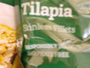 lot 462 image: 3 32 oz. frozen bags Tilapia Skinle...