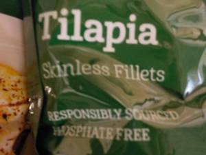 lot 463 image: 3 32 oz. frozen bags Tilapia Skinle...