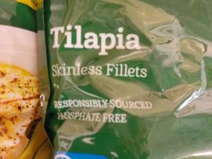 lot 465 image: 3 32 oz. frozen bags Tilapia Skinle...