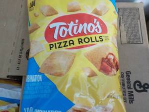 lot 469 image: 1 48.8 oz. bag frozen Totinos pizz...