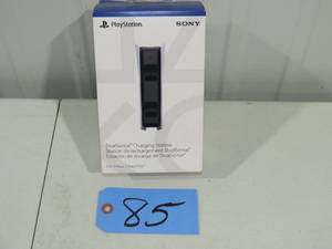 lot 85 image: Genuine PS5 Dualsense - Dual Charging Station for Sony PlayStation 5 - In Box