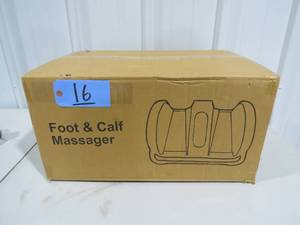 lot 16 image: Nekteck Foot Shiatsu Massager, Calf Massage with Heat Therapy