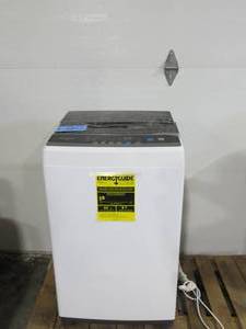 lot 20 image: Helohome HLT16W Portable Washing Machine Compact Washer 1.6  cu. ft  Lid Hinge Cracked