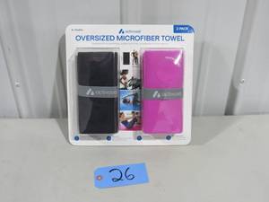 lot 26 image: ActivCool Oversized Microfiber Towel (2 Pack)