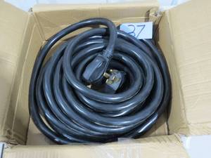 lot 37 image: Vevor 50 ft. 50 Amp RV  Welder Extension Cord Premium Power Cord RV Wire Diameter Extension Cord 6 Wire Gauge RV Cord