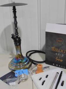 lot 53 image: Kitosun Trilogy Hookah - 8 Ball