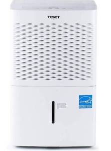 lot 22 image: Tosot 70-Pint 4500 Sq. ft. with Bucket Portable ENERGY STAR Dehumidifier For Large Rooms