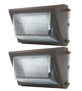 lot 34 image: 2 Pack Sunco Lighting LED Wall Pack Light Outdoor 80W 5000K