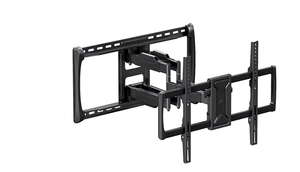 lot 3 image: Members Mark Full Motion Extended TV Wall Mount with Articulating Dual Swivel Arms for 32-90 TVs