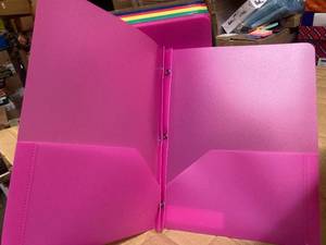 Poly Twin Pocket Folders
