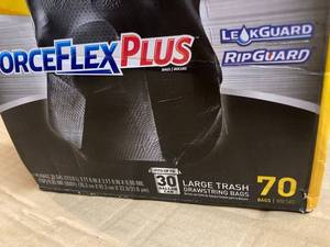 Large Glad Drawstring Bags