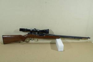 lot 13 image: Remington Model 550-1 .22 SLLR Semi-Automatic Rifle - Bushnell Scope