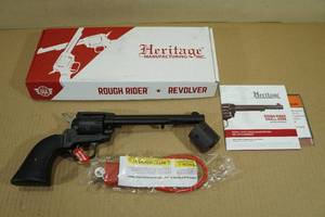 lot 20 image: NEW Heritage Rough Rider Small Bore .22 LR Single Action Revolver - .22 Magnum Cylinder