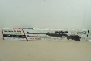lot 48 image: NEW Beeman Black Cub Air Rifle with Scope .177 Cal & .22 Cal - with Scope