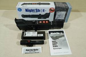lot 65 image: Night Owl Optics Night Shot Night Vision Rifle Scope