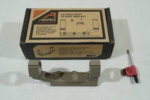 lot 69 image: Aero Precision Ultralight Scope Mount - 1 - Standard Relief, Flat Dark Earth