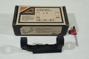 lot 70 image: Aero Precision Ultralight Scope Mount - 1 - Standard Relief, Anodized Black