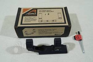 lot 71 image: Aero Precision Ultralight Scope Mount - Extended Relief 1, Anodized Black