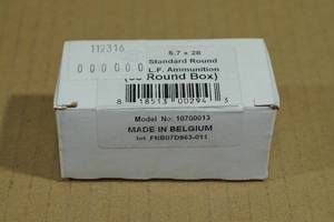 lot 148 image: 50 FNH 5.7 x 28mm 27 Gr HP Ammo