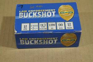 lot 164 image: 7 NobelSport LE 12 Gauge 2-34 00 Buckshot Shotshells