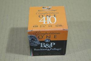 lot 166 image: 25 B&P Competition One .410 Gauge 2-12 7.5 Shot Shotshells